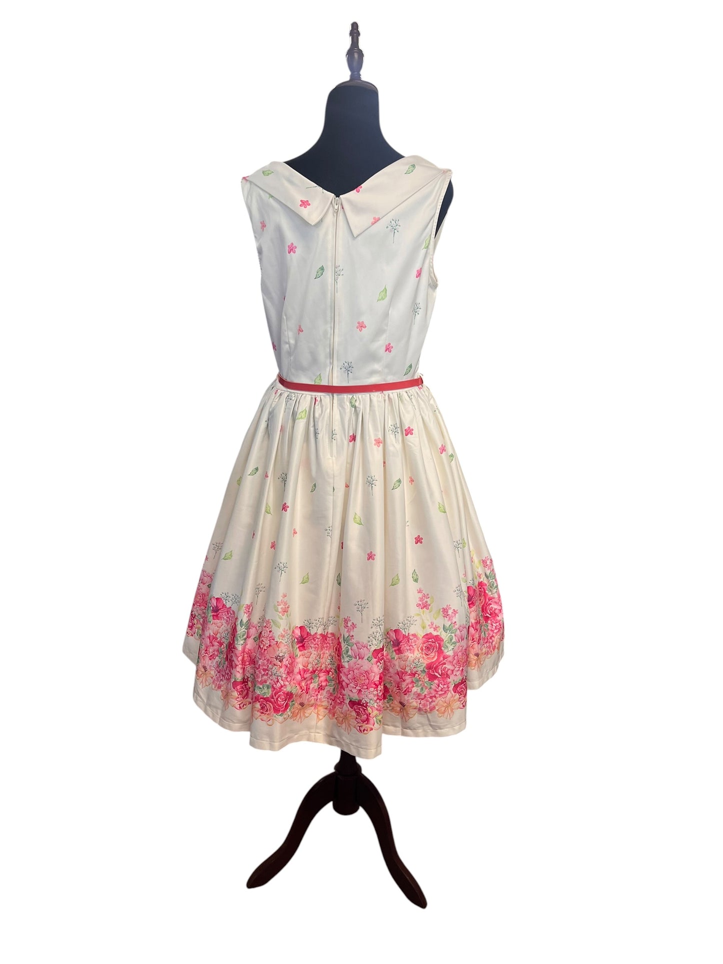 LINDY BOP CREAM FLORAL DRESS | 12