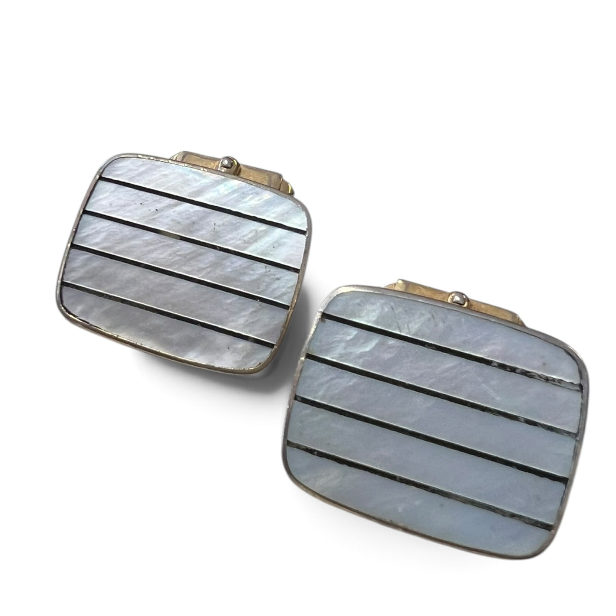 MOTHER OF PEARL CUFFLINKS