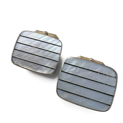 MOTHER OF PEARL CUFFLINKS