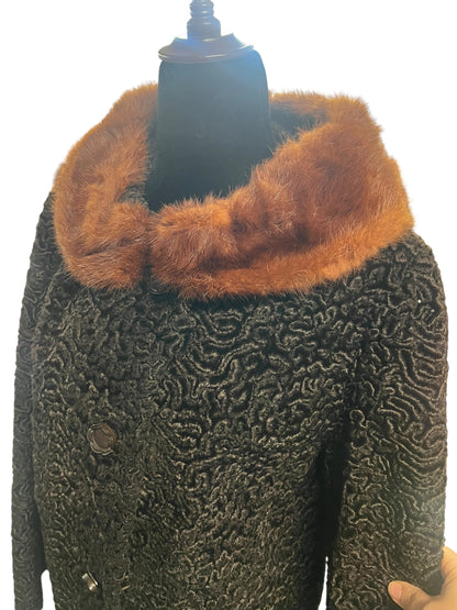FURRICOAT ASTRAKHAN COCO COAT | 12/14
