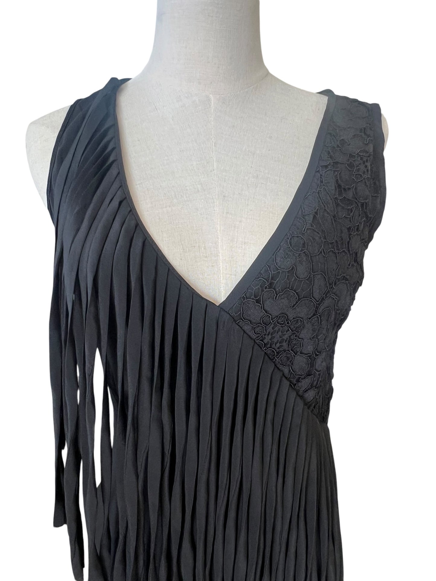MOSCHINO FRINGE DRESS | 12