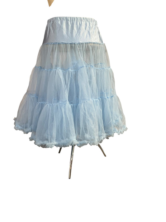 HELLBUNNY BLUE PETTICOAT | L/XXL
