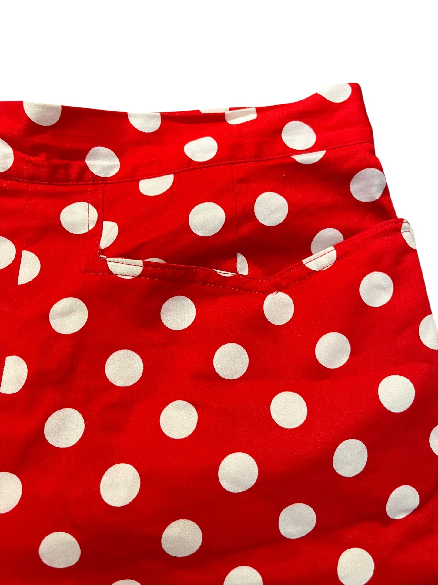 VIVIAN H RED POLKA DOT SHORTS | 18
