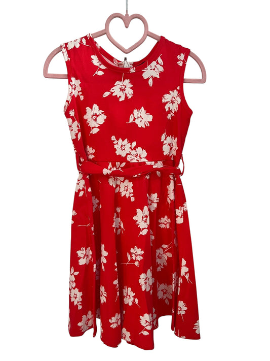 LITTLE HEPBURN HIBISCUS DRESS | 3/4