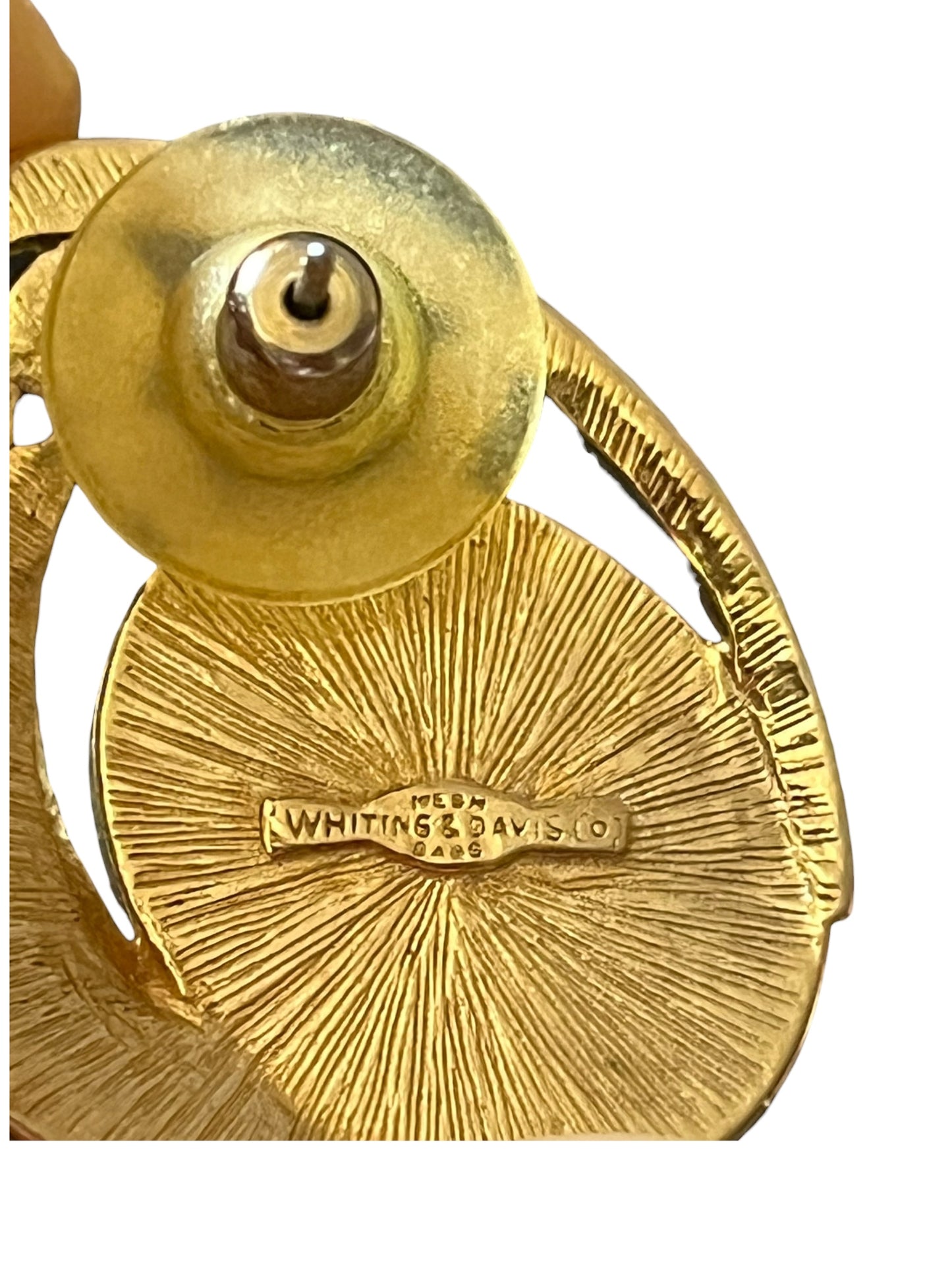 WHITING & DAVIES GOLD EARRINGS