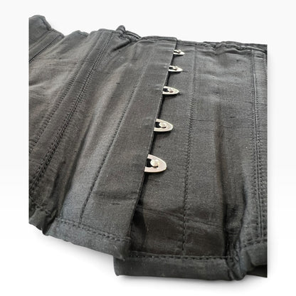 BLACK SILK CORSET | 34