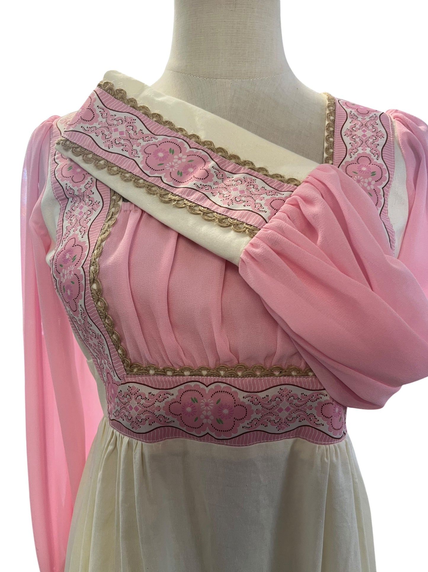 GUNNE SAX STYLE PINK DRESS | 10