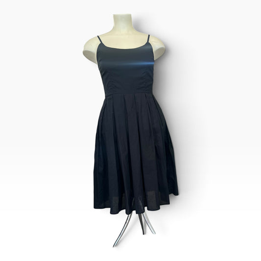 LAZY BONES BLACK DRESS | L