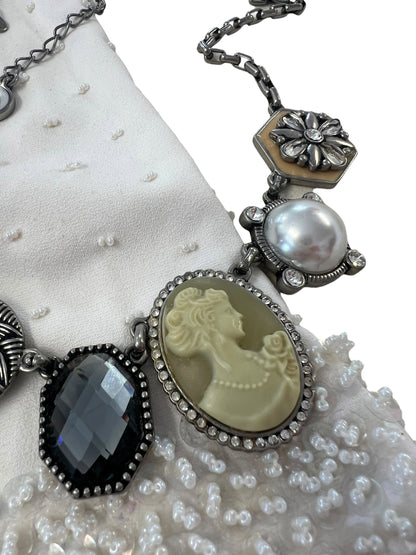 LIA SOPHIA CAMEO NECKLACE