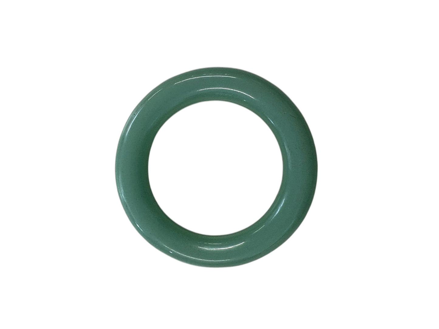 PALE JADE THICK ROUND BANGLE