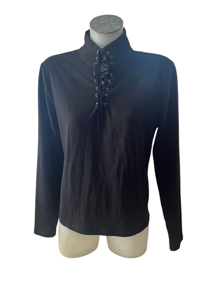 DANGERFIELD LONG SLEEVE BLACK TOP | 12