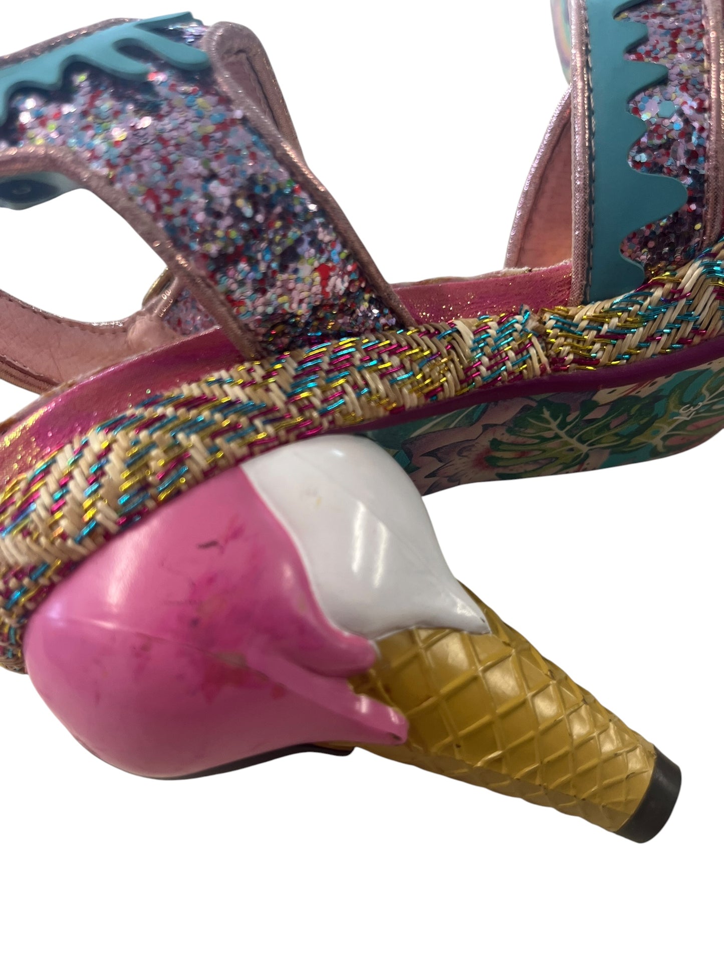 IRREGULAR CHOICE ICE CREAM SHOES | 37