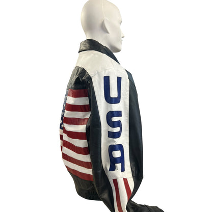 LEATHER KING USA JACKET | XL