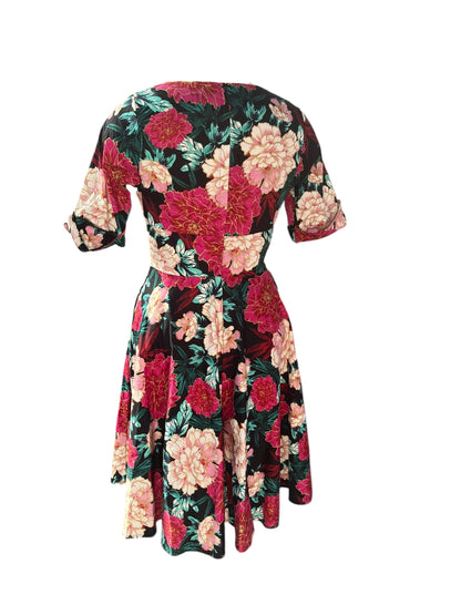 UNIQUE VINTAGE BLOOM DRESS | XL