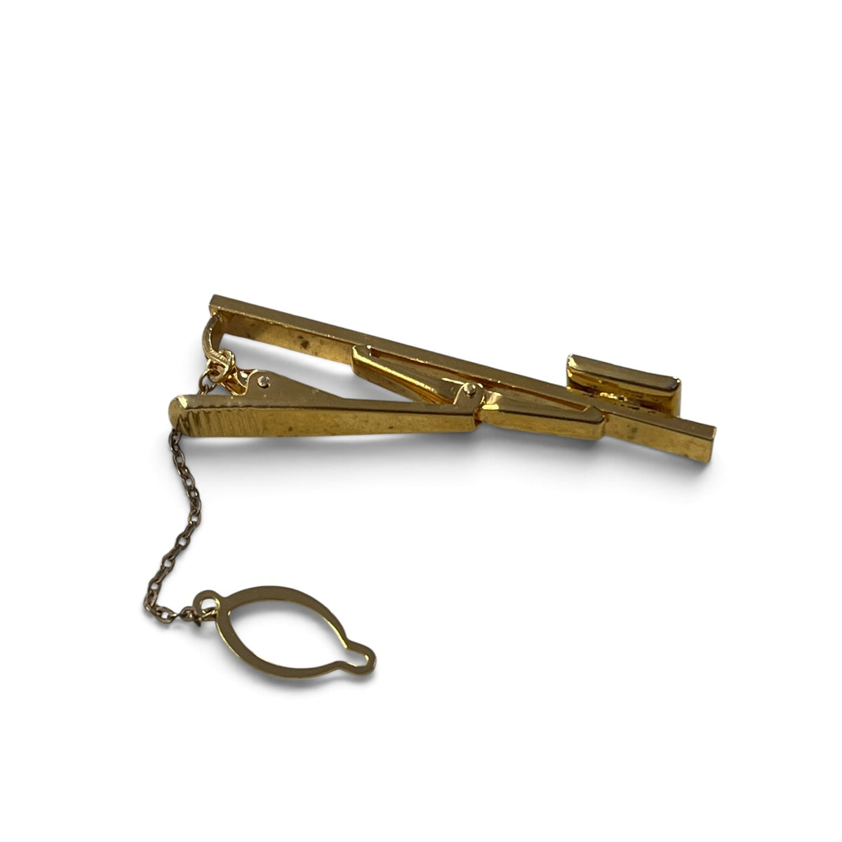 DAMASCENE TIE CLIP