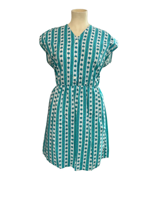 GRAZIELLA TEAL  DRESS | 18