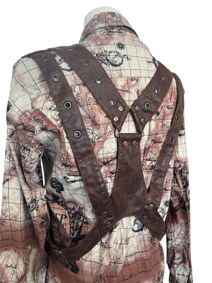LIP SERVICE MAP SHIRT | S