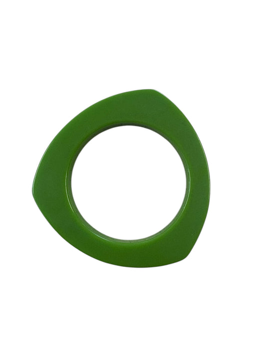 ANGULAR GREEN BANGLE