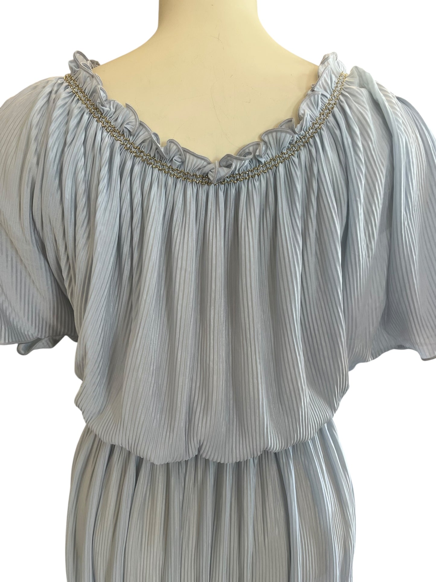 BLUE GRECIAN DRESS | 18