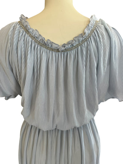 BLUE GRECIAN DRESS | 18