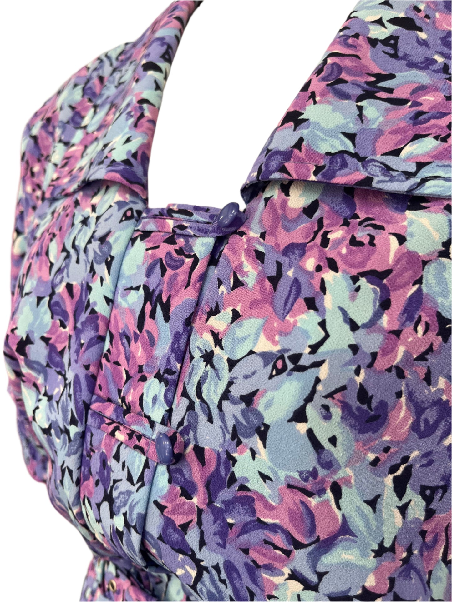 VIBRANT FLORAL DRESS SZ 12