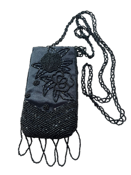LONG BEADED PURSE