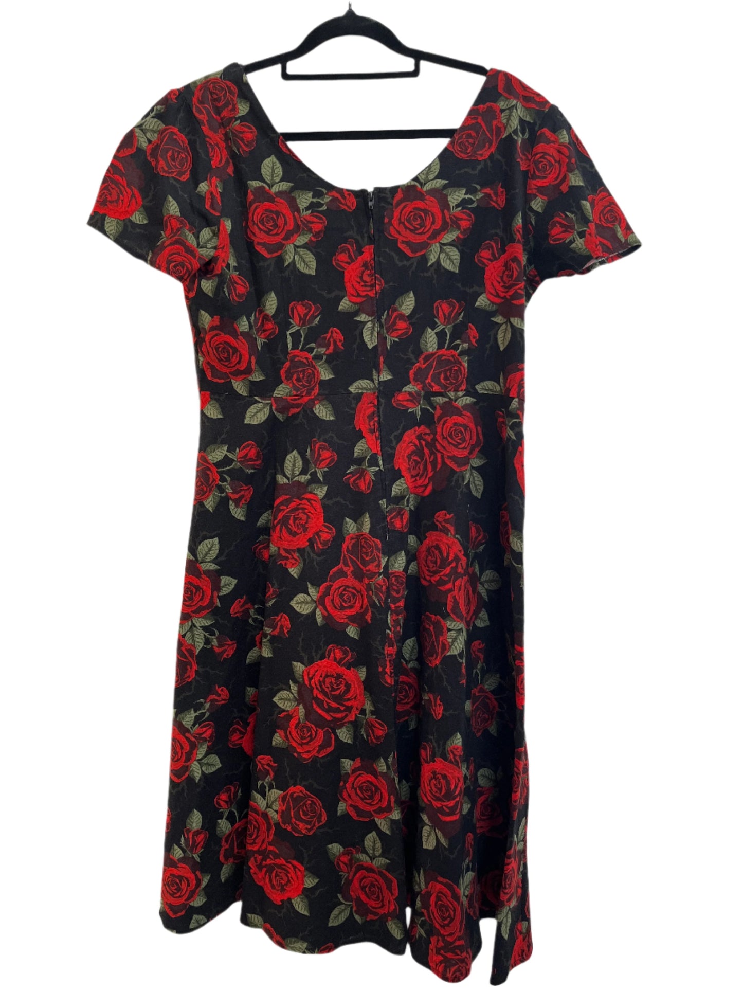 REVIVAL RED ROSE DRESS | 12