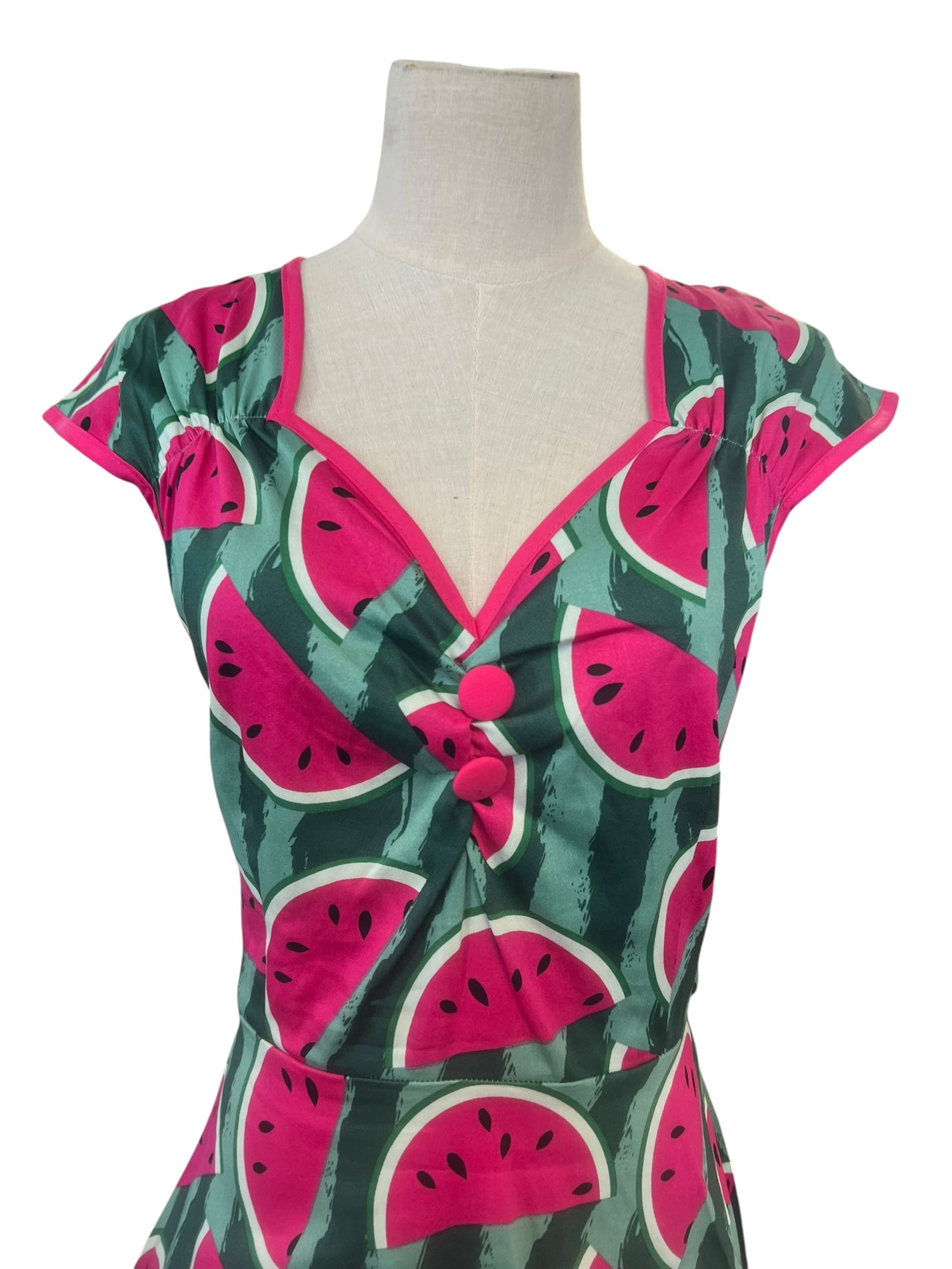 LADY VINTAGE WATERMELON DRESS | 10