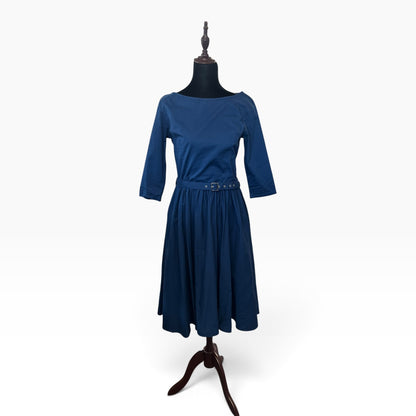 LINDY BOP NAVY DRESS | 12
