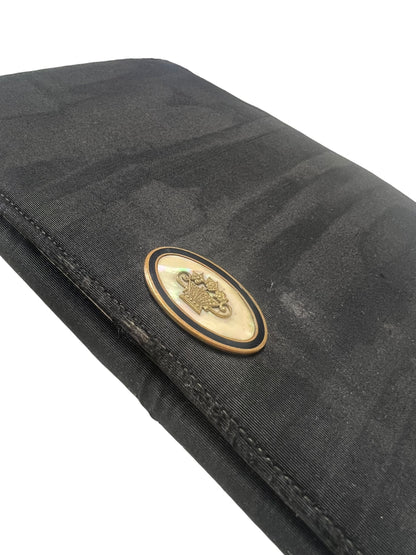 BLACK MOTHER OF PEARL CLUTCH
