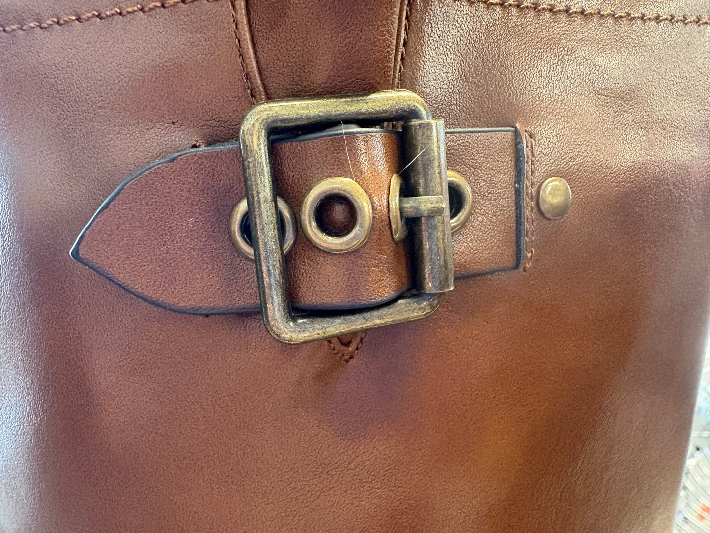 MAHER BROWN BUCKLE BOOTS | 41