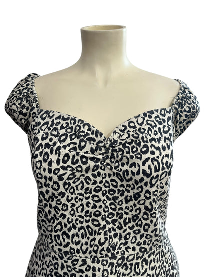 BANNED LEOPARD DRESS | 3XL