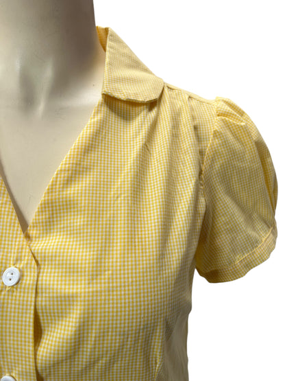 VANESSA KELLY YELLOW BLOUSE | 18