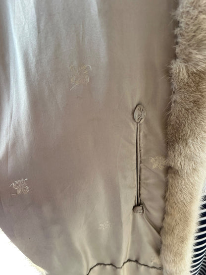 CREAM FUR STOLE 16/18