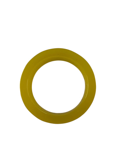 YELLOW CURVED BANGLE