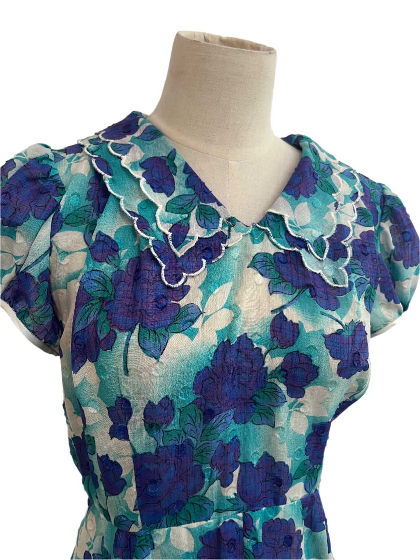 SMOOVE BLUE PETAL DRESS SZ 12