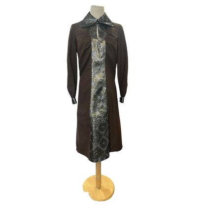 BROWN 70S DRESS | 14