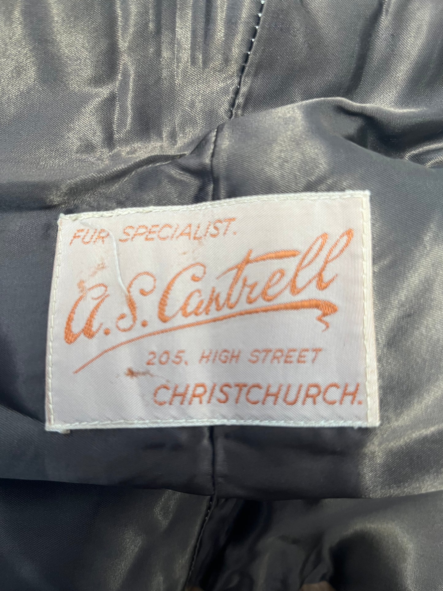 AS CANTREL LONG FUR STOLE