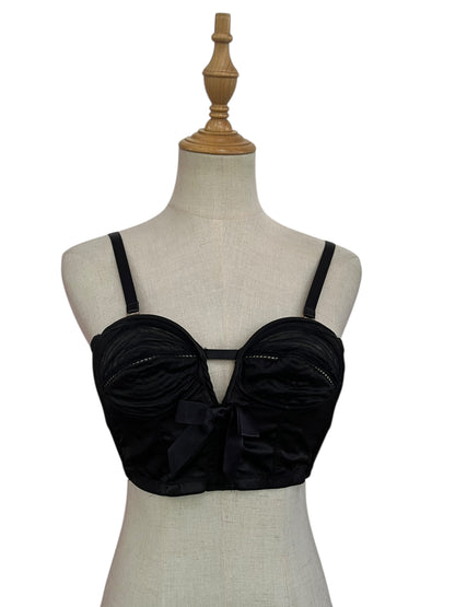 BETTIE PAIGE -LONGLINE BRA sz 38D