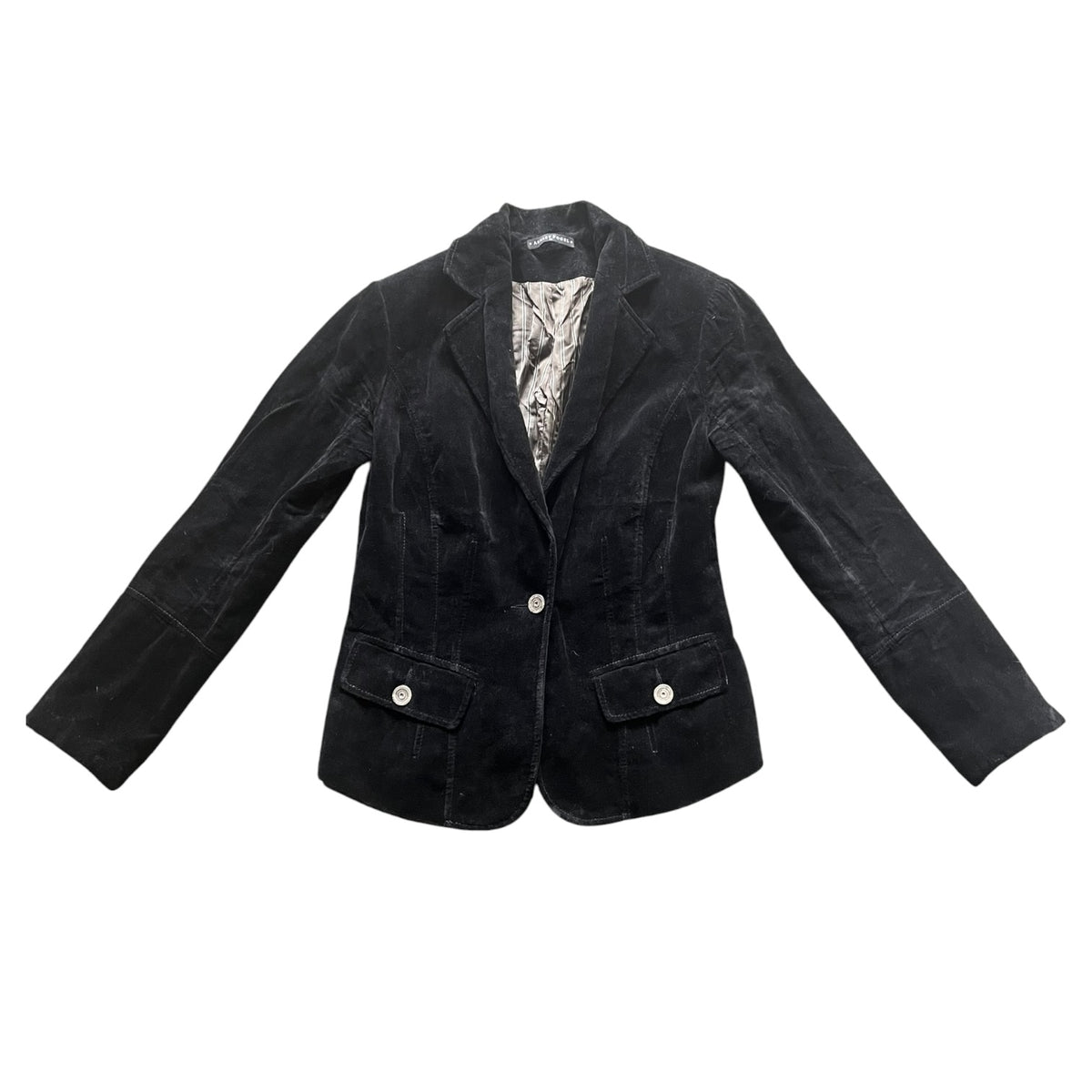 ASHLEY FOGEL BLACK VELVET JACKET | 10