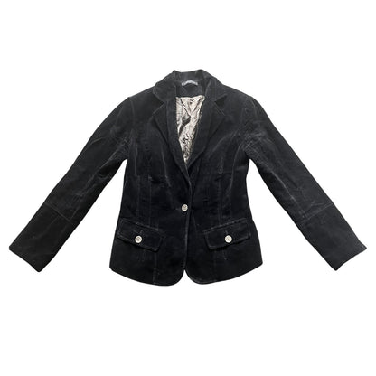 ASHLEY FOGEL BLACK VELVET JACKET | 10