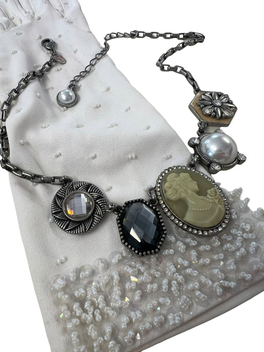 LIA SOPHIA CAMEO NECKLACE