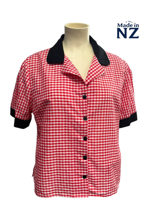 THRESE GINGHAM SHIRT  | 20