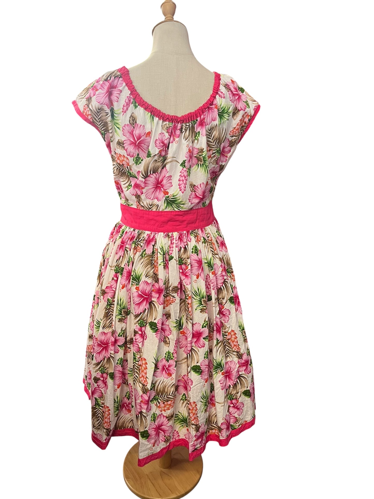 TROPCIAL HIBISCUS DRESS | 16