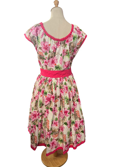 TROPCIAL HIBISCUS DRESS | 16