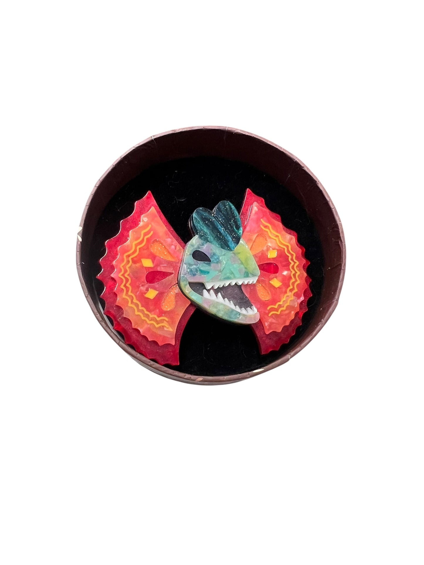 ERSTWILDER - DOUBLE THE FUN BROOCH