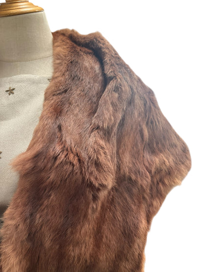 RABBIT FUR STOLE