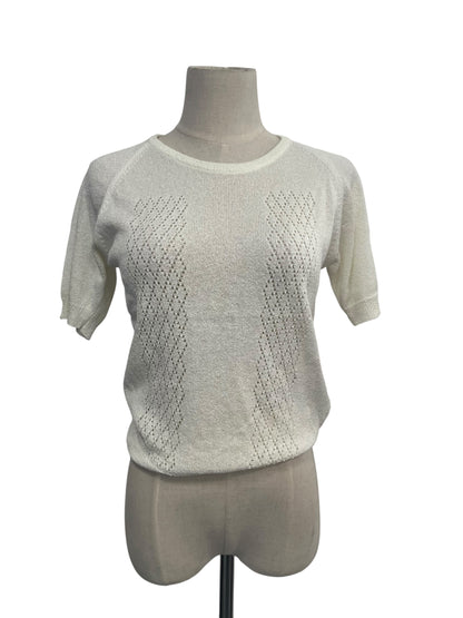 WHITE KNIT TOP | 8