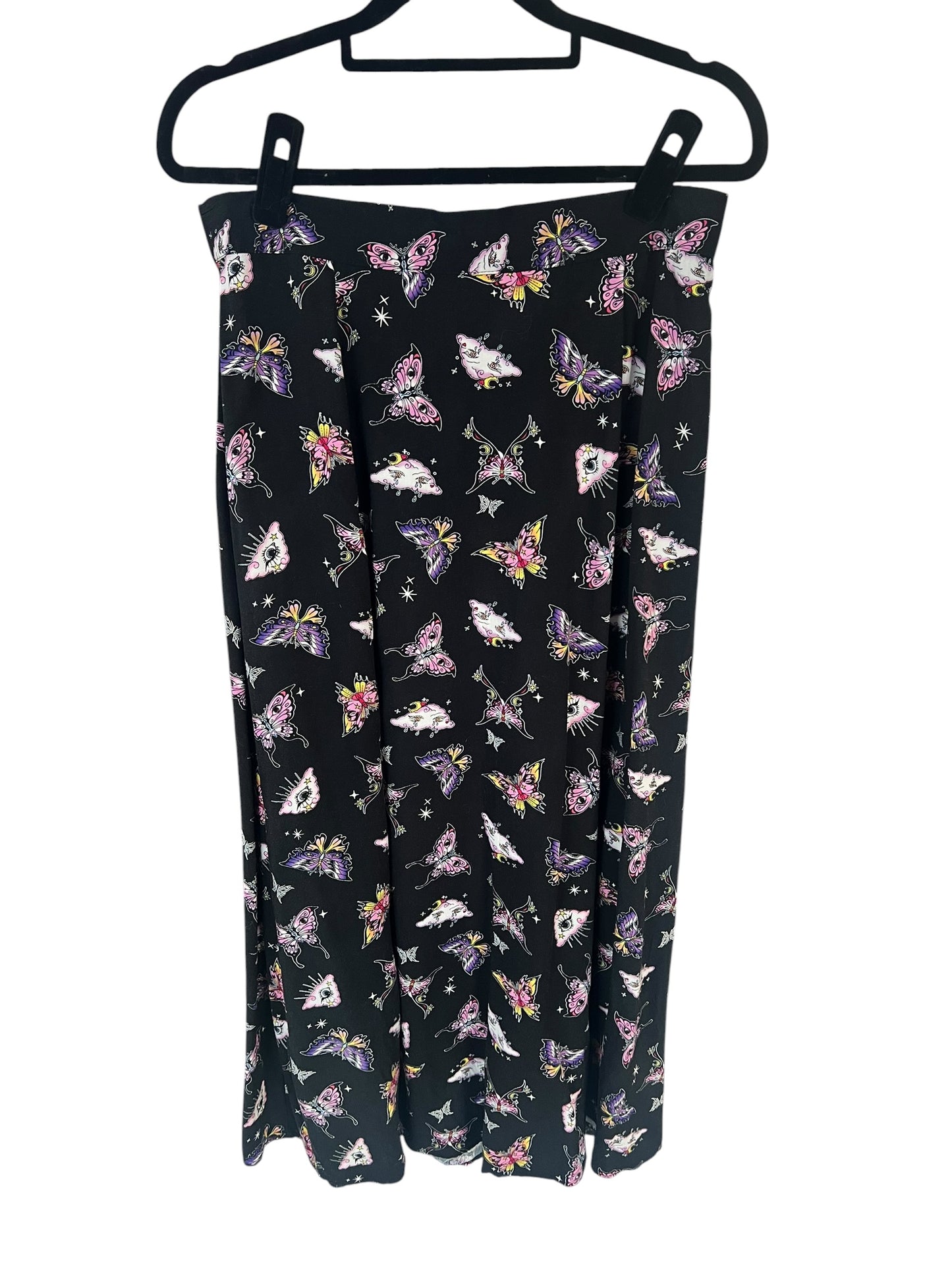 HELL BUNNY MOTH SKIRT | M
