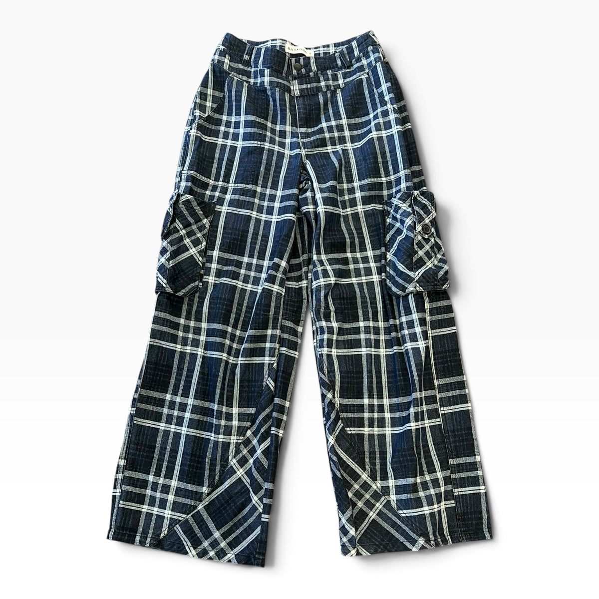 BLACK FRIDAY BLUE TARTAN JEANS | 8